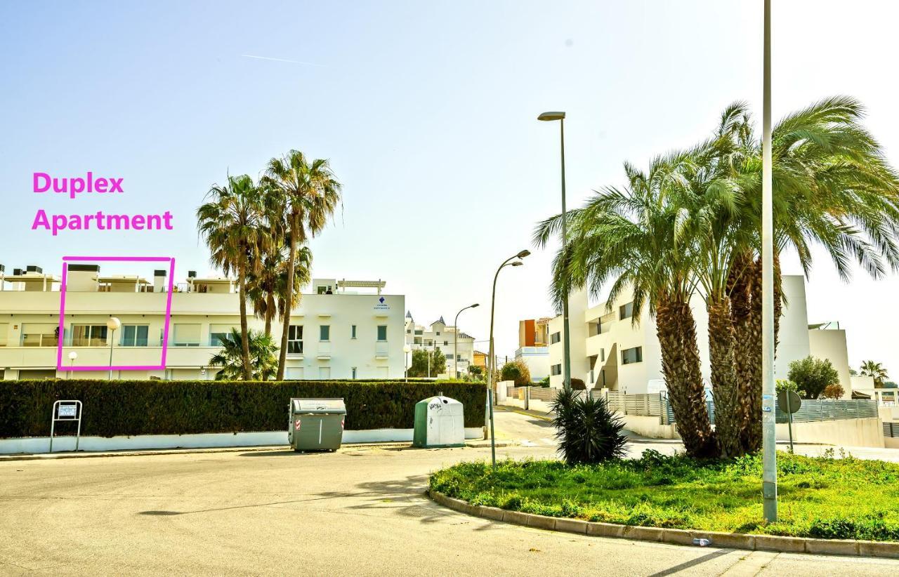 Oceanfront Duplex With A Rooftop Pool And Terrace El Puerto de Santa María Eksteriør bilde