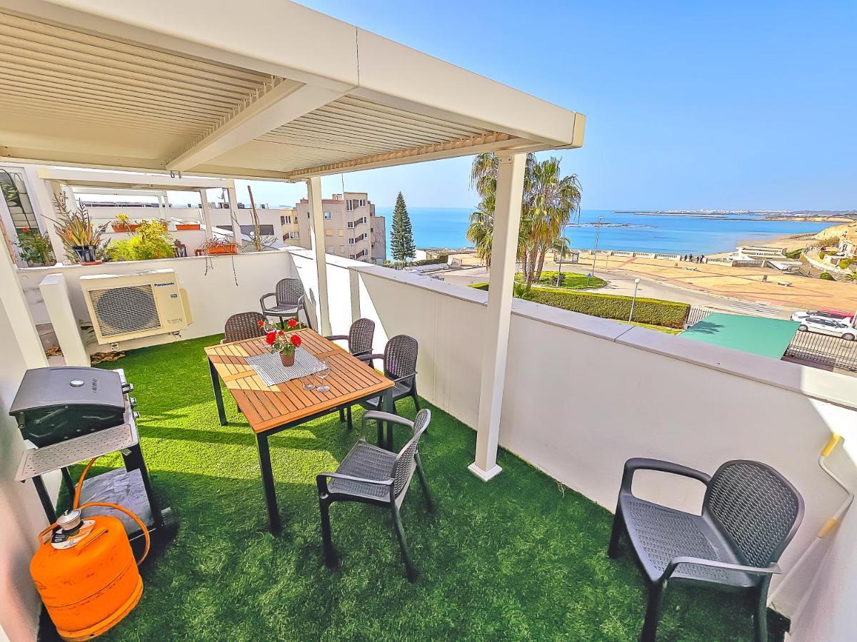 Oceanfront Duplex With A Rooftop Pool And Terrace El Puerto de Santa María Eksteriør bilde
